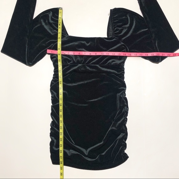 NWT Wild Fable Velvet Bodycon Dress - Picture 10 of 11